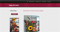 Desktop Screenshot of floristeriatoquedeamorpr.com