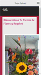 Mobile Screenshot of floristeriatoquedeamorpr.com